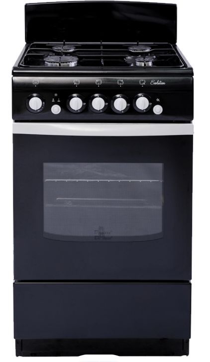 Плита газовая De Luxe 5040.36Г (951600) чер.