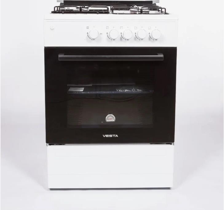 Плита газовая VESTA Bergamo VGG 5021.1 Белая