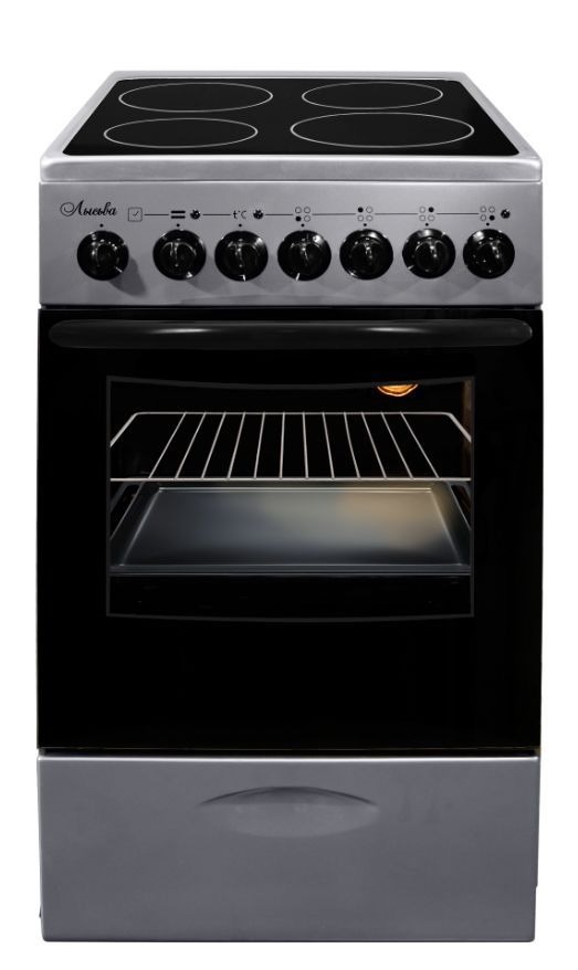 Плита электрическая ЛЫСЬВА ЭПС 43р1МС (EF4005MK00) жемчужно-светло-серая