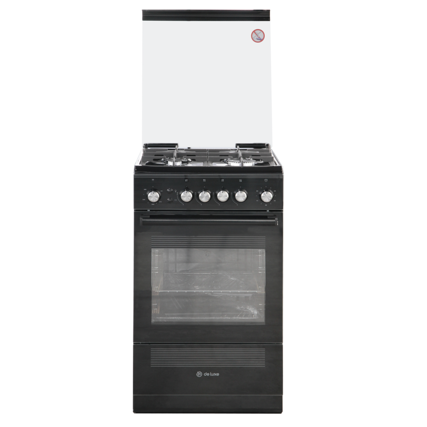 Плита газовая De Luxe 506040.23г(кр.) Ч/Р-001