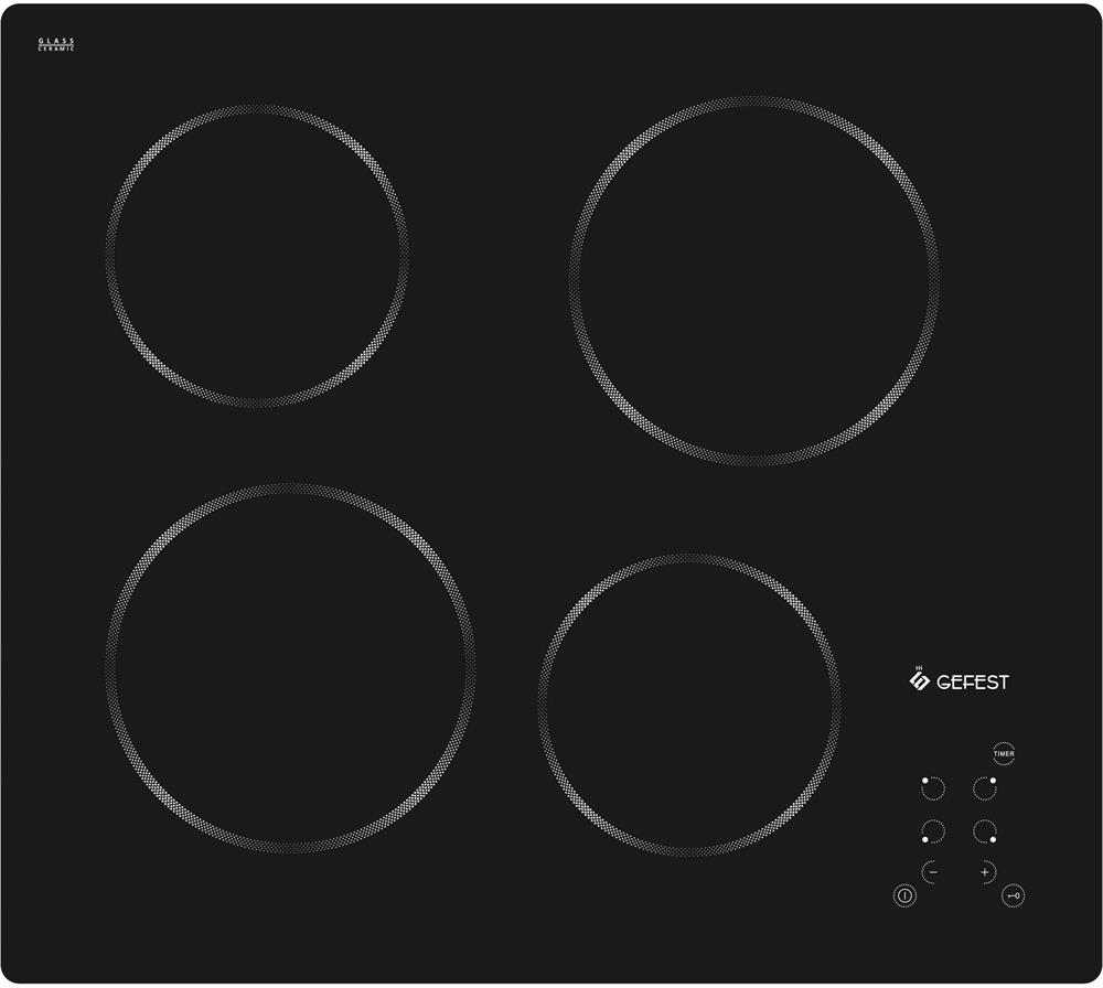 Электрическая варочная поверхность GEFEST ЭС В СН 4231 K11
