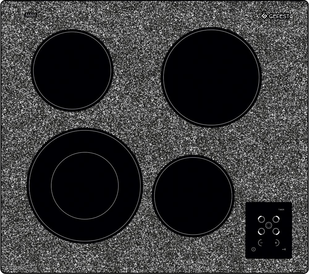 Электрическая варочная поверхность GEFEST ЭС В СН 4231 K42