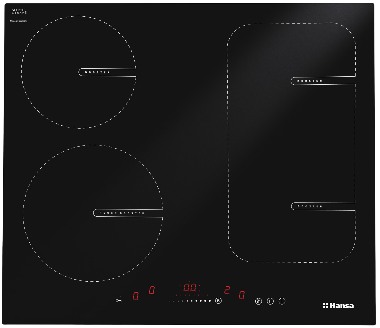 Индукционная варочная поверхность Hansa BHI68611