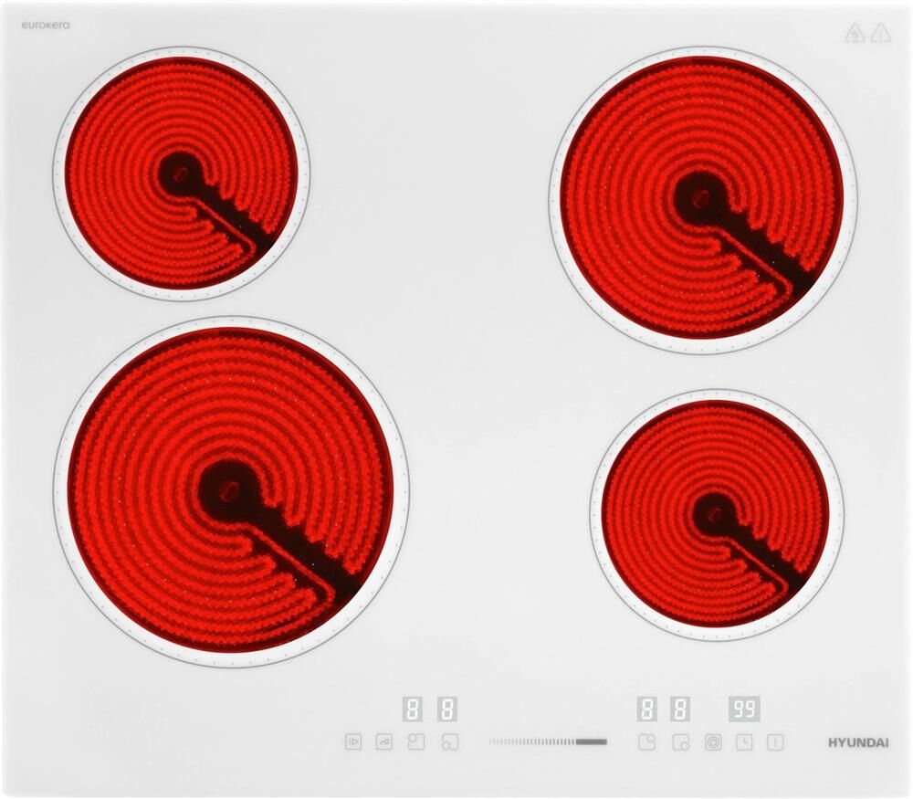 Электрическая варочная поверхность Hyundai HHE 6452 WG