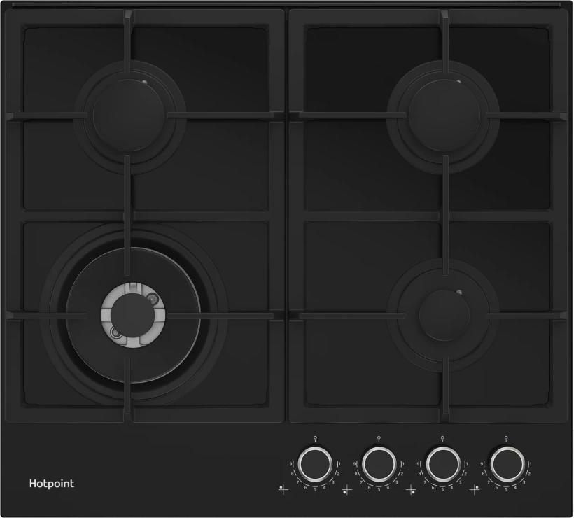 Газовая варочная поверхность Hotpoint HGS 62F/BK