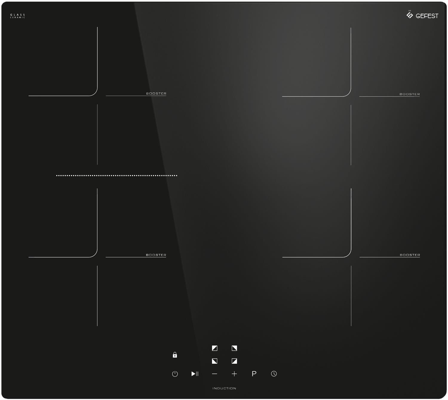 Индукционная варочная поверхность GEFEST СВН 4461