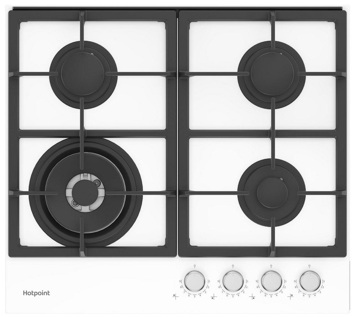 Газовая варочная поверхность Hotpoint HGS 62F/WH