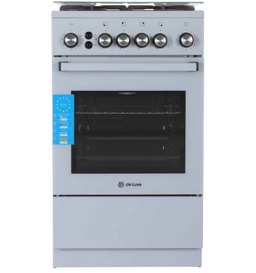 Плита газовая De Luxe 5040.40г(кр.) Ч/Р-012
