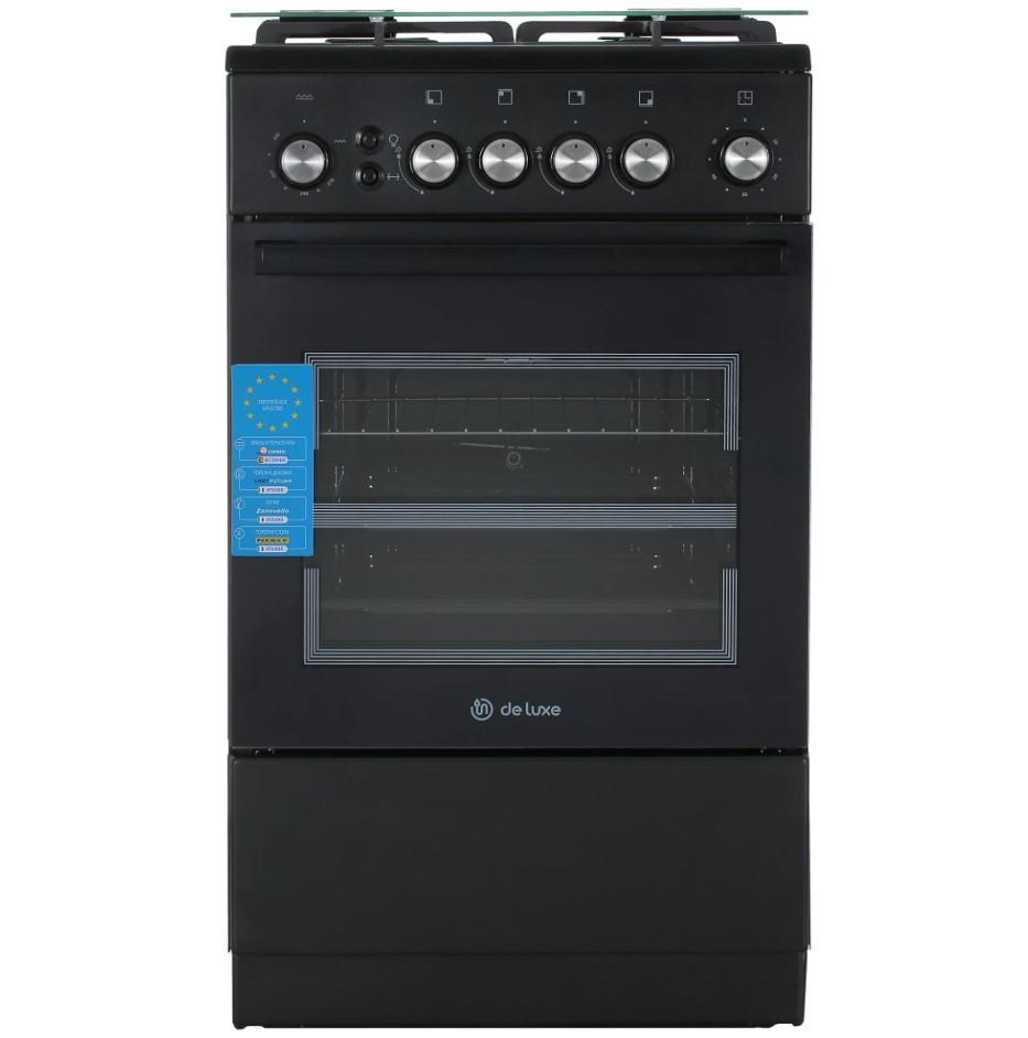 Плита газовая De Luxe 5040.40г(кр.) Ч/Р-015