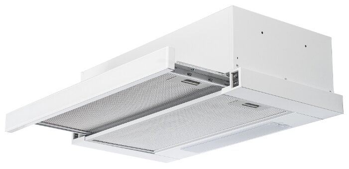 Вытяжка Amari Slide 60 white/glass