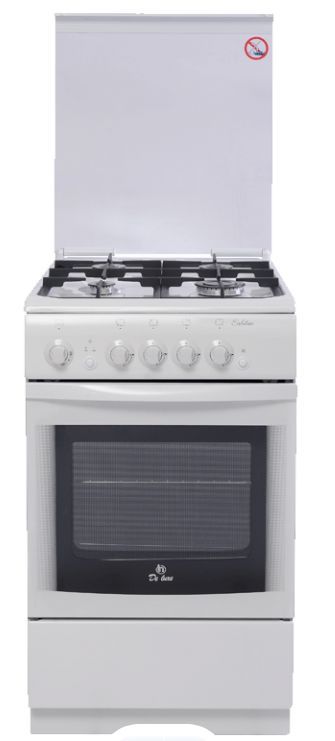 Плита газовая De Luxe 506040.04г (кр) ч/р