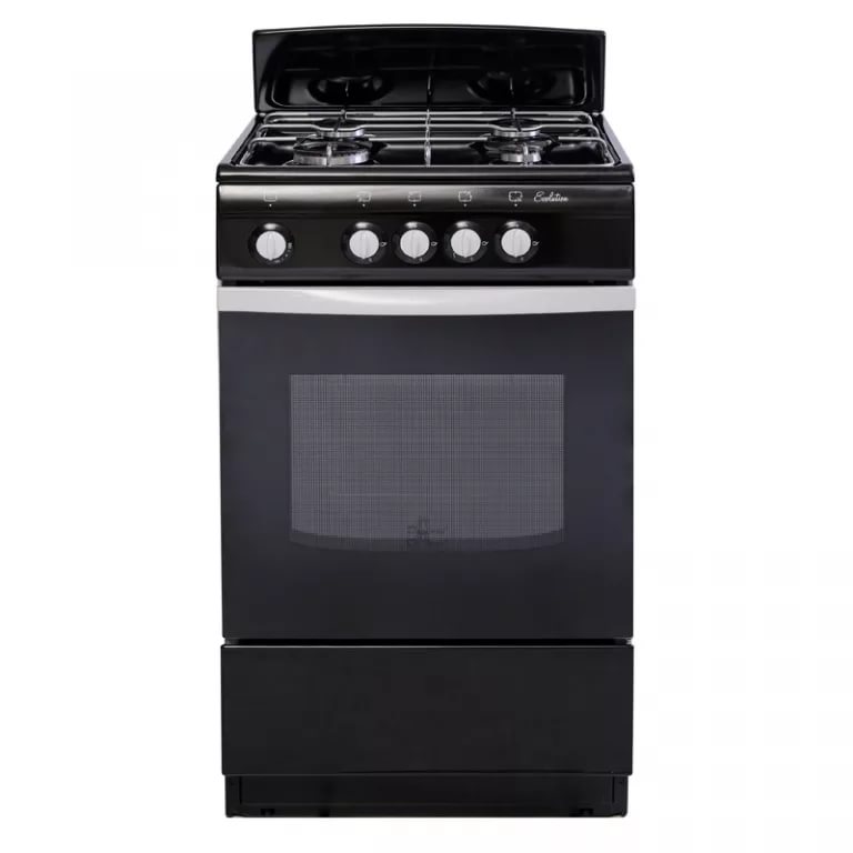 Плита газовая De Luxe 5040.38г (щ) чёрный