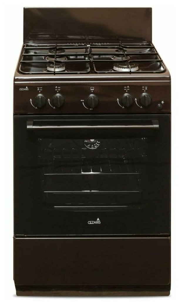 Плита газовая Cezaris ПГ 3200-01 коричневый