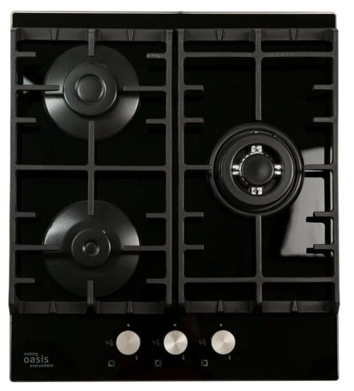 Газовая варочная поверхность Oasis P-3MBT