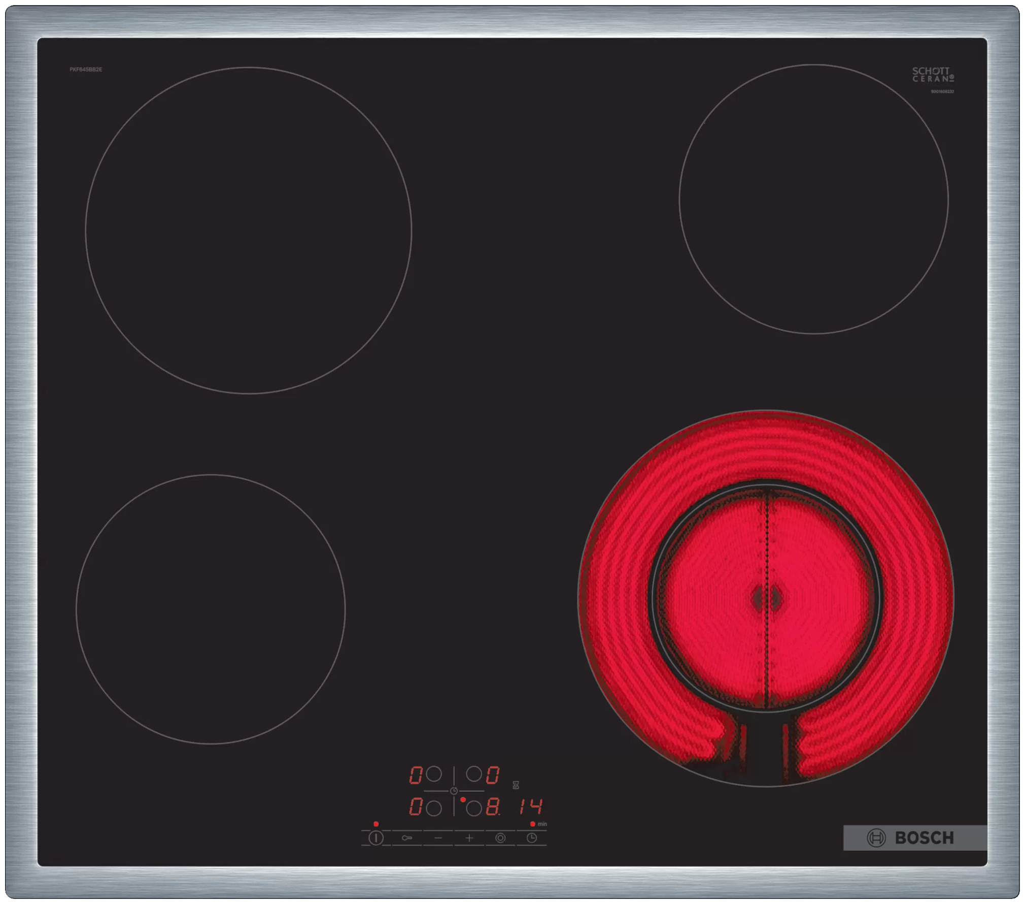 Электрическая варочная поверхность Bosch PKF645BB2E