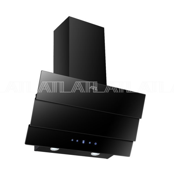 Вытяжка ATL 3489 LCD 60 см Black