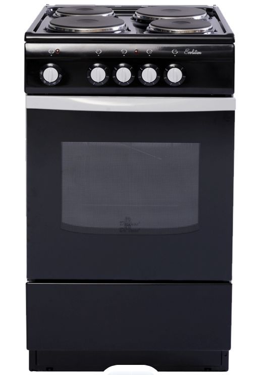 Плита электрическая De Luxe 5004.12э чёрн.