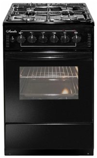 Плита комбинированная Лысьва ЭГ 401-2у черная