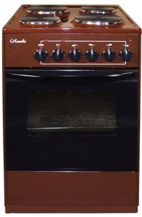 Плита электрическая ЛЫСЬВА ЭП 401 СТ коричневая