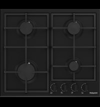Газовая варочная поверхность Hotpoint HGMT 642 BL