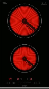 Электрическая варочная поверхность Hyundai HHE 3286 BG