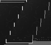 Электрическая варочная поверхность Maunfeld EVCE.594-BK