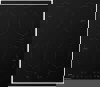 Индукционная варочная поверхность Maunfeld EVI.594-BK