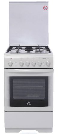 Плита газовая De Luxe 506040.00ГЭ (920201) бел.